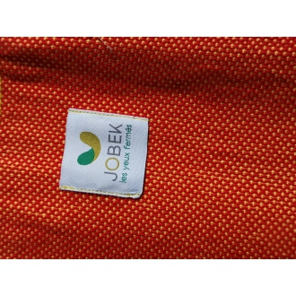 Set SeKoia - ReKto Verso Rouge Orange pur coton certifié FSC 100%