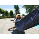 Kocon - Traditional Anthracite Hammock with Fringes